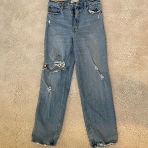 Abercrombie and Fitch Women’s Denim Jeans 90’s Straight Ultra High Rise Size 10